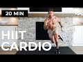 20 Min FULL BODY CARDIO HIIT Workout Fat Burning, No Equipment