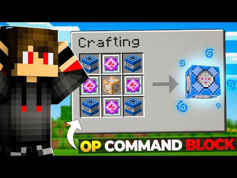 I Crafted Admin COMMAND BLOCK In Minecraft !