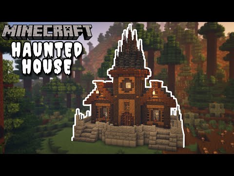 👻 Spooky Minecraft Mansion! Build Tutorial