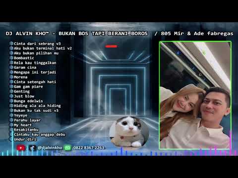 DJ ALVIN KHO™ - BUKAN BOS TAPI BERANI BOROS  / 805 Mir & Ade fabregas