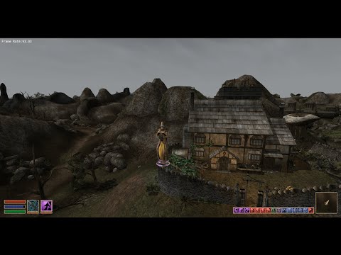 The Elder Scrolls III: Morrowind -- Nerevars House Mod (Deluxe House) Tour! -- OpenMW