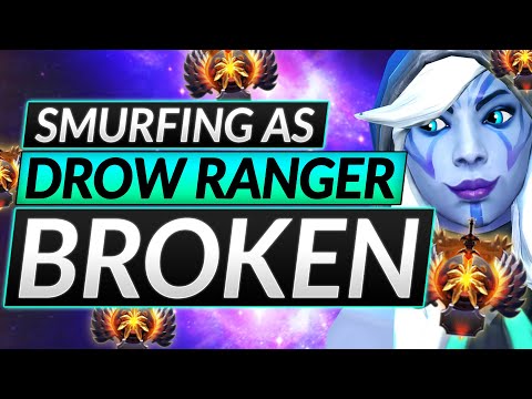 SMURFING AT 8K MMR - BROKEN DROW RANGER CARRY - Pro Tips ANALysis - Dota 2 Guide