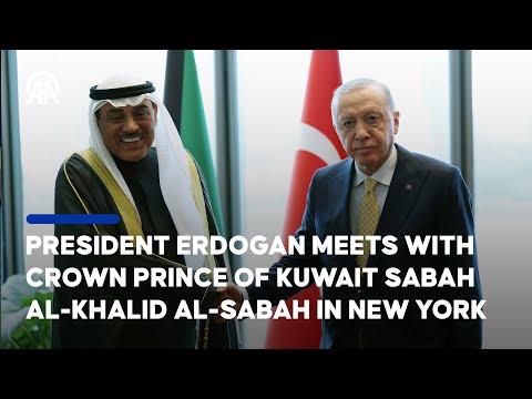 Turkish President Erdogan received Kuwait’s Crown Prince Sheikh Sabah Khaled Al-Hamad Al-Sabah
