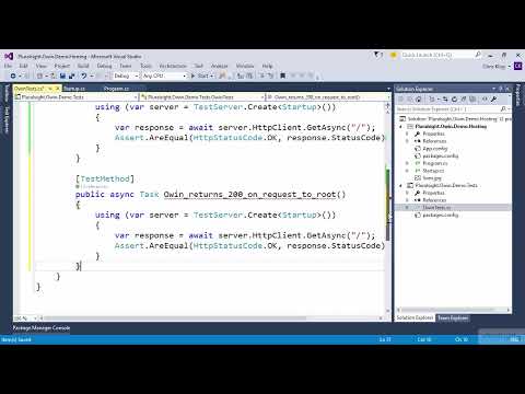 ASP.NET Basics 4 - 7.03 Testing the OWIN Pipeline