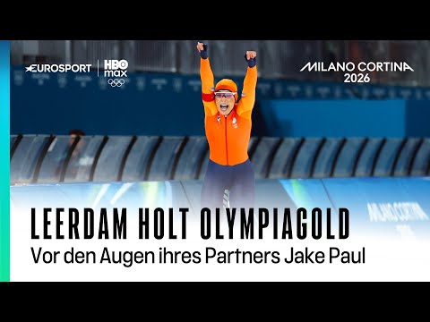 Superstar Jutta Leerdam holt Gold in Krimi über 1000 Meter I Olympia 2026 I Eisschnelllauf I Frauen