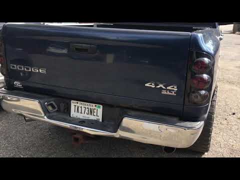 Dodge ram Quad cab 4.7 single to dual exhaust. installed How it sounds