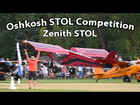 Jon Humberd in his Super 701 STOL at Oshkosh 2021: short takeoff and landing