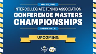 2025 ITA Conference Masters Championships | Women's Singles and Men's Doubles Ch