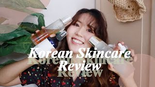 Korean Skincare Review (feat. MISSHA, COSRX, Pyunkang Yul, Rovectin...) | thatxRin