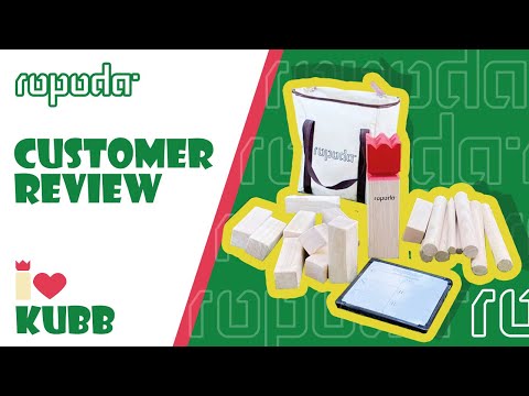 Unboxing Ropoda Kubb Game Set And Trying it Out Playing Outdoor|Customer Review