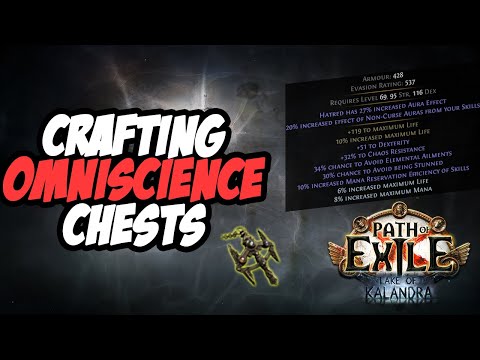 Omniscience Chest Crafting - PoE 3.19
