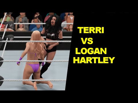 WWE 2K17 Terri vs Logan Hartley
