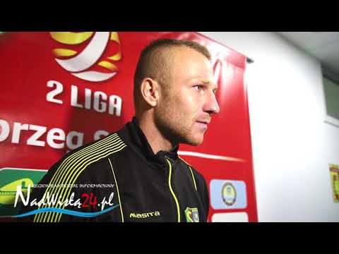 25.08.2018 A. Gębalski po meczu: Siarka Tarnobrzeg - Stal Stalowa Wola 3:0