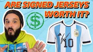 Is It Worth Buying Signed Soccer Jerseys / Football Shirts? (Sports Memorabilia)
