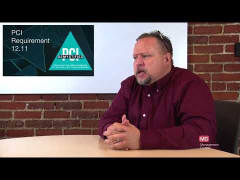 PCI Requirement 12.11 – Perform Reviews to Confirm Personnel Are Following Security Policies