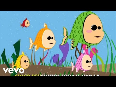 Panda vai à Escola - Cinco Peixinhos