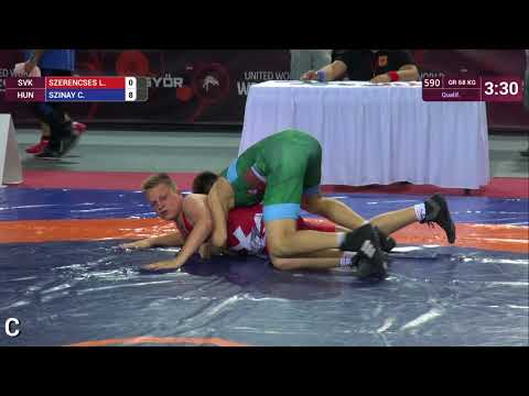 Qual. GR - 68 kg: L. SZERENCSES (SVK) v. C. SZINAY (HUN)