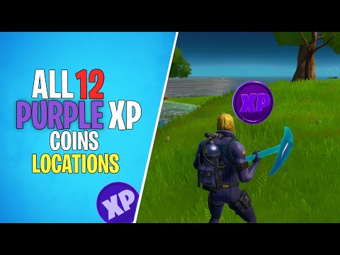 [Week 1-4] All 12 Purple XP coins locations in Fortnite | Fortnite Chapter 2 Season 3