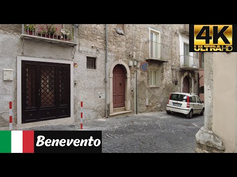 Benevento Walk | Campania | Italy【4K】
