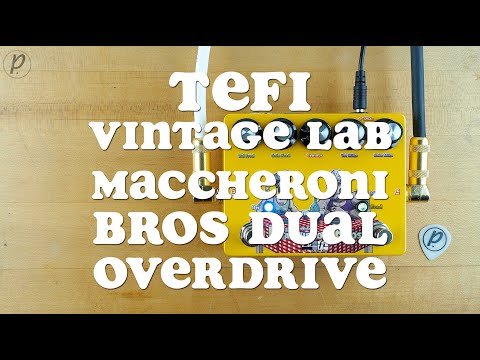 TEFI Vintage Lab Maccheroni Bros MKII Dual Overdrive
