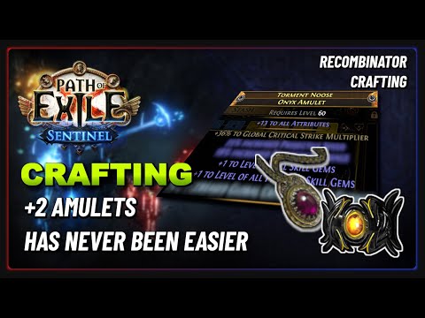 PoE 3.18 - Recombinator Crafting +2 Amulets