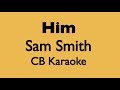 HIM - Sam Smith Karaoke Instrumental Acoustic