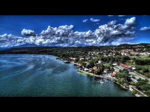 Riprese Aeree Drone - LAGO DI VIVERONE - landscape LAKE VIVERONE