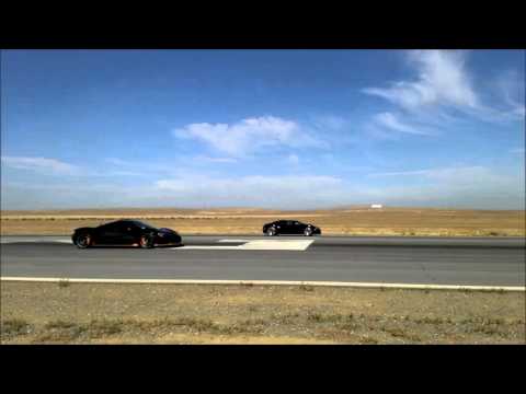 McLaren P1 vs. Bugatti Veyron at Shift Sector
