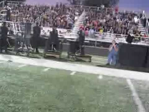 Martin High School lead trumpet cam 2013