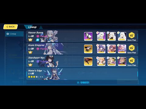 [HI3 SEA] EX Abyss Nirvana Tonatiuh [v2] Quantum Buff 457D 672 Pts [HB, SS0 AE, SS0 Nyx]