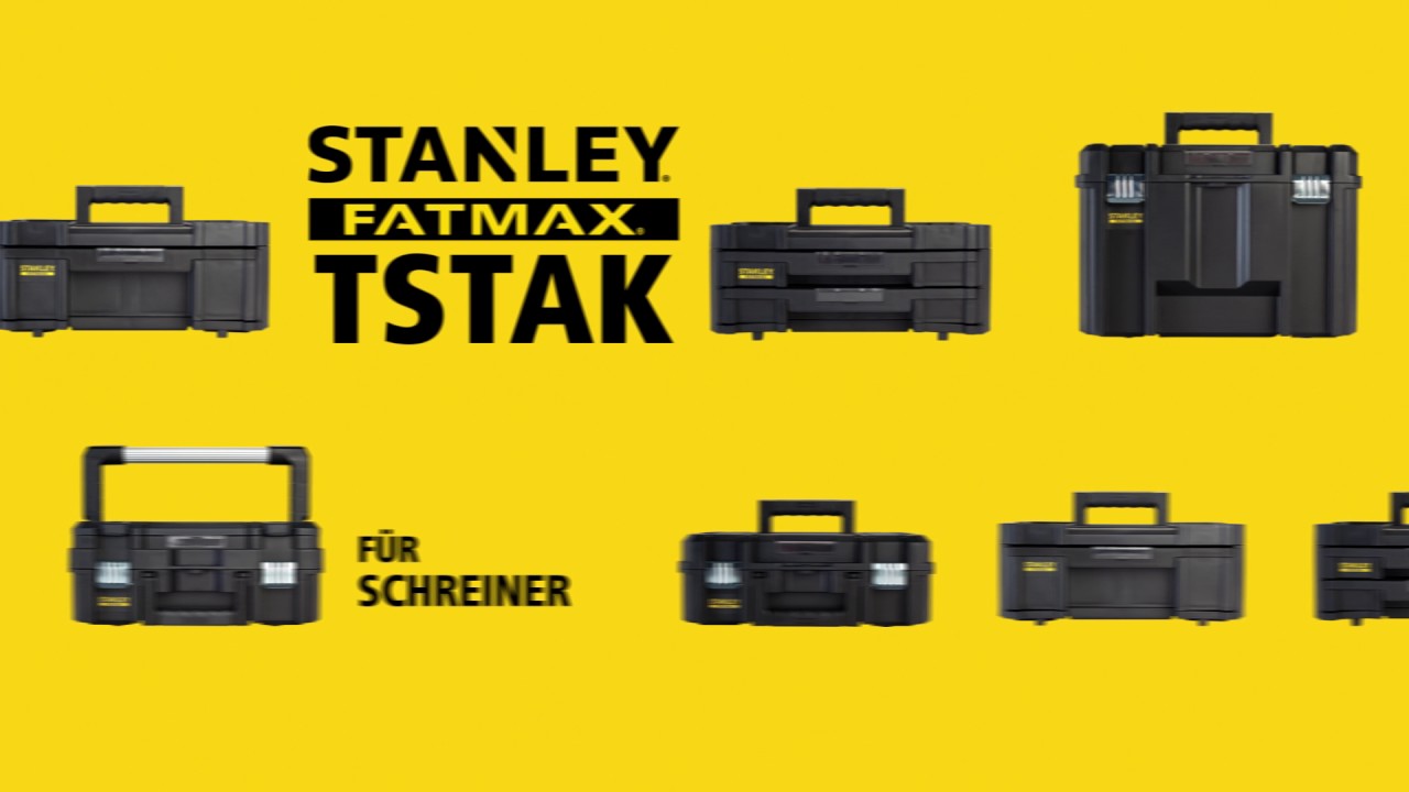 Stanley Fatmax Systemkoffer TSTAK Combo -teilig