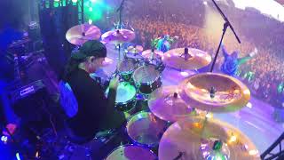 JASON BITTNER DRUM CAM - OVERKILL &quot; COMA/INFECTIOUS (half)&quot; ROCK HARD FEST 5/19/2018