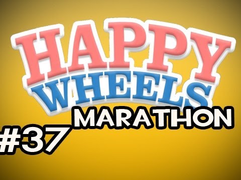Happy Wheels MARATHON w/Nova Ep.37 - Im Poking You