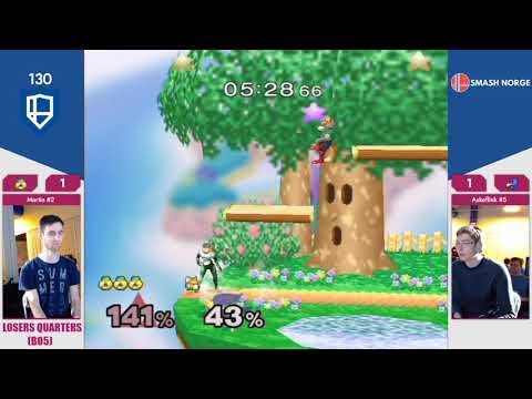 House of Smash 130 - Martin vs Askeflink - Losers Quarters - Melee