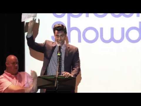 Hasan Minhaj at Uptown Showdown - Vacation vs. Staycation