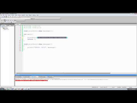 C Programming Tutorial 21, Functions pt.2