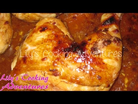 Ga Nuong Mat Ong - Baked Honey Mustard Chicken Recipe
