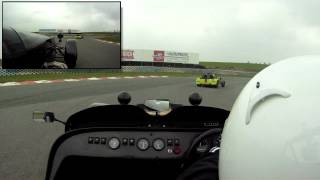 preview picture of video 'Croix 17th March 2012 - Ben in a Caterham R400 (first run)'