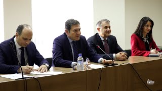 The meeting of Deputy Foreign Minister of Armenia Paruyr Hovhannisyan with the delegation headed by Stefano Tomat