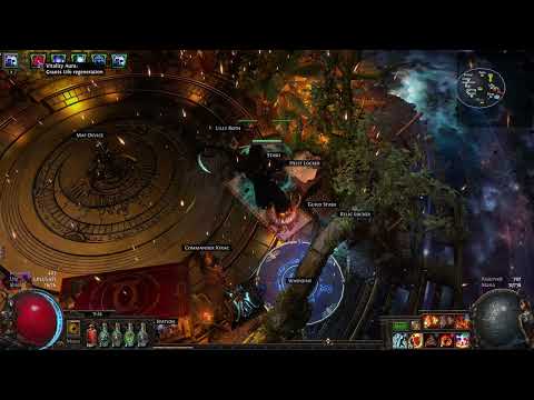 PoE 3.20 RF Jugg Swapping to Tempest Shield+Skitterbots