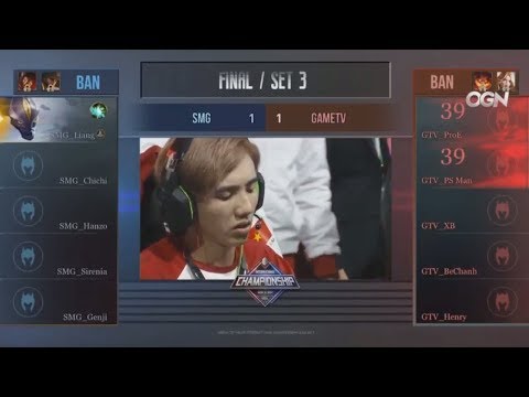 [En] SMG vs GAMETV (final set 3) - AIC 2017