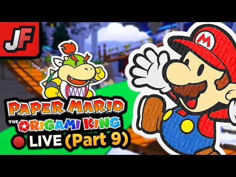 [🔴LIVE] Paper Mario The Origami King: Gameplay Playthrough - Part 9