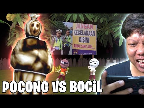 APA?! Pocong Takut Sama Bocil! | Simulator Pocong vs Bocil 3D