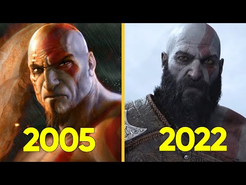 Evolution of God of War Games (2005 - 2022)