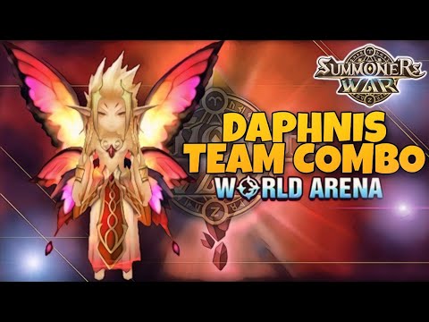 Daphnis Team Combo in World Arena - Summoners War