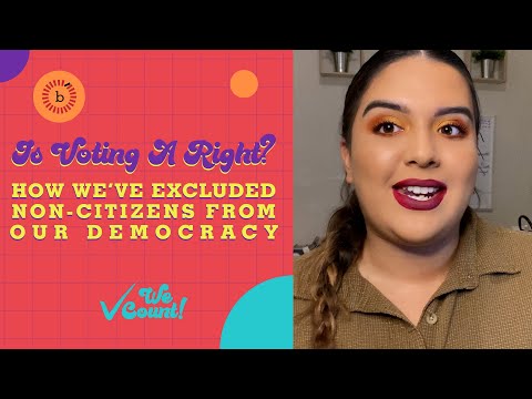 Voting is a right! Or is it?