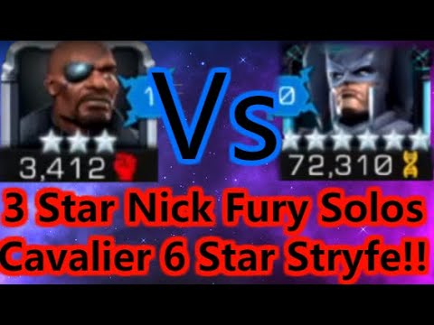 3 Star Nick Fury Is A Great Option For Cavalier Stryfe!! | Marvel Contest Of Champions