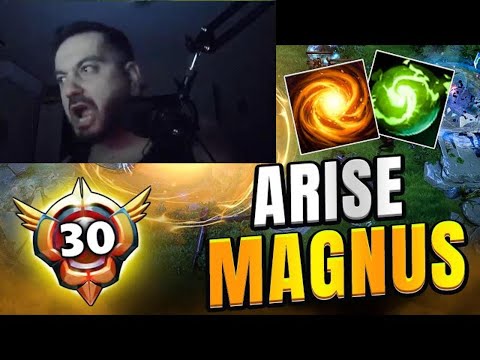 Ar1se Magnus Top Big Plays WAWW Banan Mode  Dota 2 Highlights !!