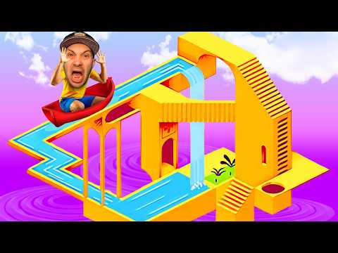 Escaping OPTICAL ILLUSION PUZZLES!