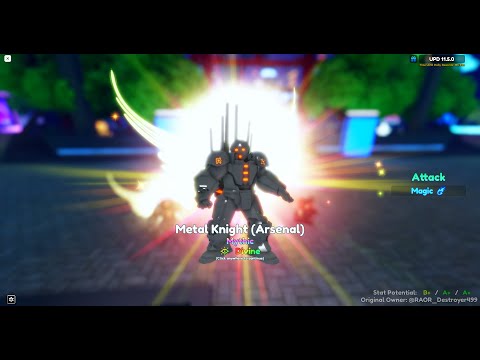 [Showcase] MAX LEVEL DIVINE METAL KNIGHT (ARSENAL) IS IT WORTH? -Anime Adventures